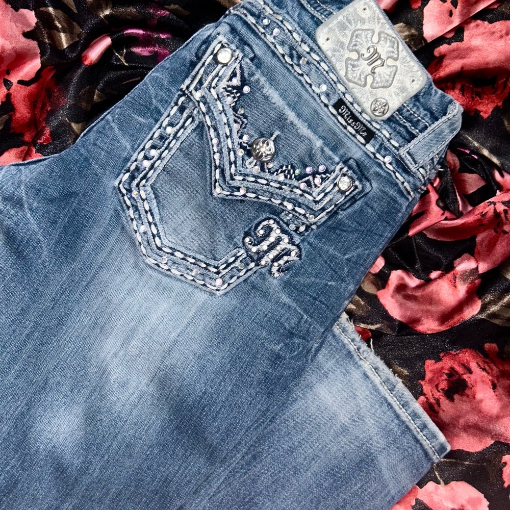 Miss Me Embellished  Boot Cut Jeans